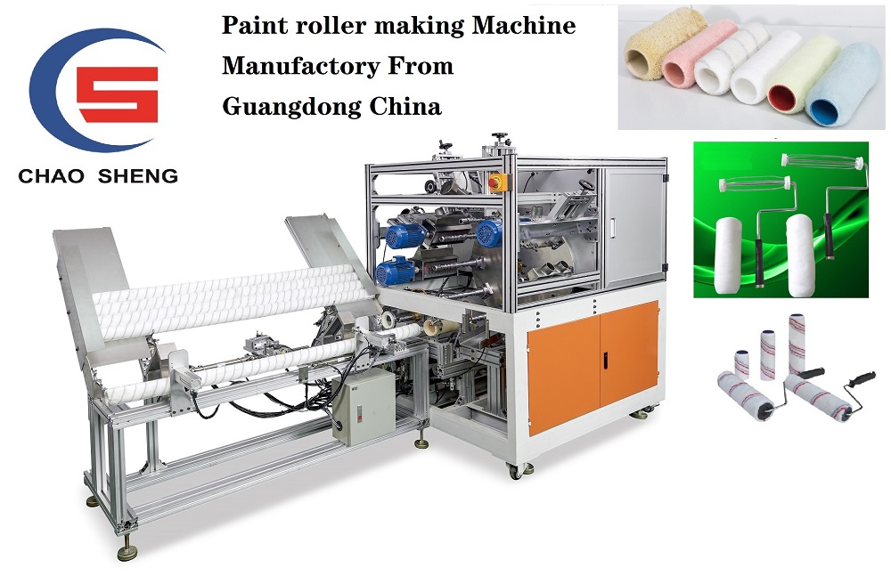 CE certificated 6 in 1 paint roller finishing machine