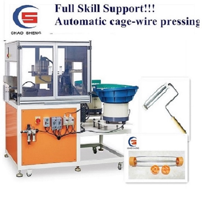 Cage-wire assembly machine of Paint roller
